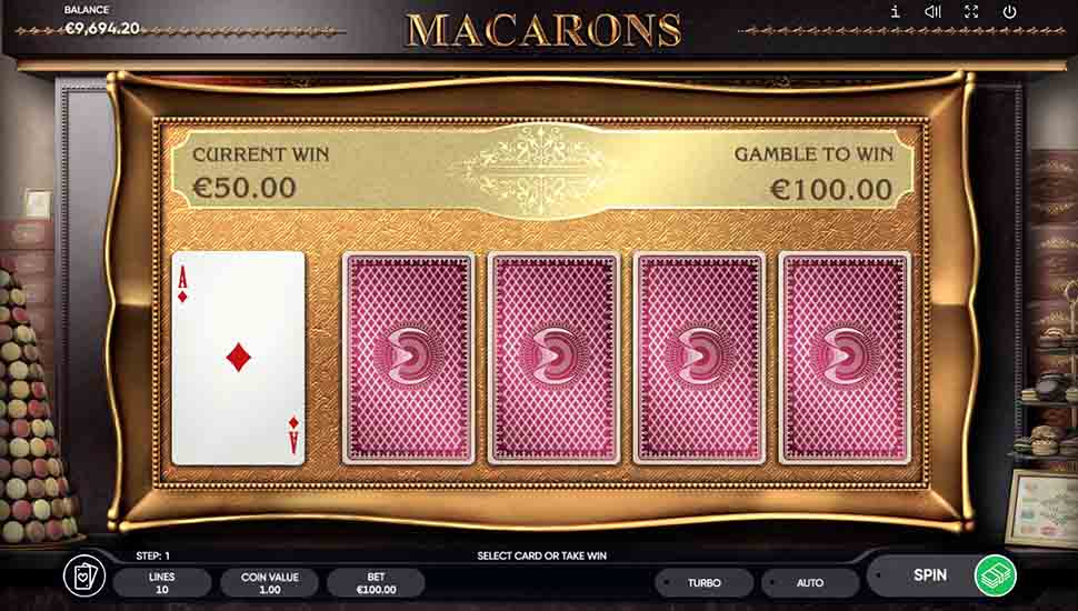 Macarons slot gamble