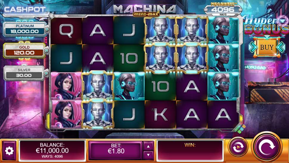 Machina Mini-Max Slot - Review, Free & Demo Play