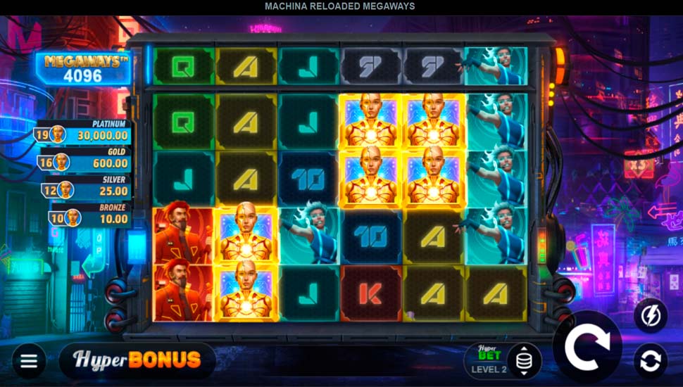 Machina Reloaded Megaways Slot - Review, Free & Demo Play preview