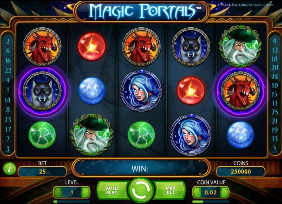 Magic Portals Online Slot by NetEnt preview