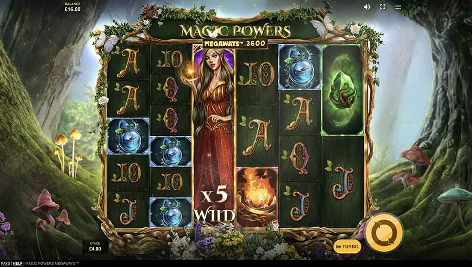 Magic Powers Megaways slot Super Wild Multiplier