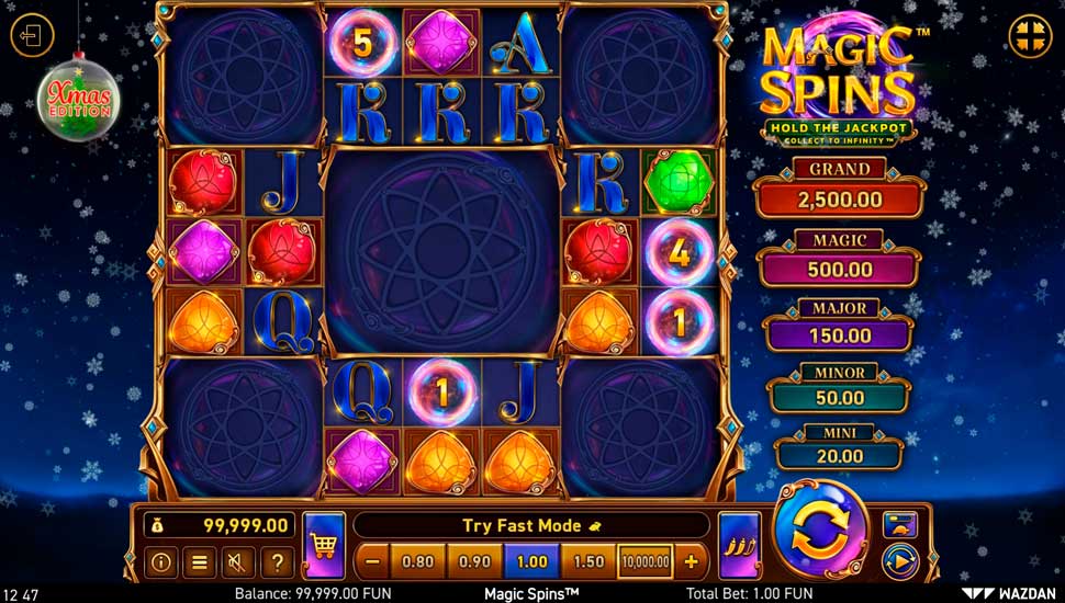 Magic Spins Xmas Edition Slot - Review, Free & Demo Play preview