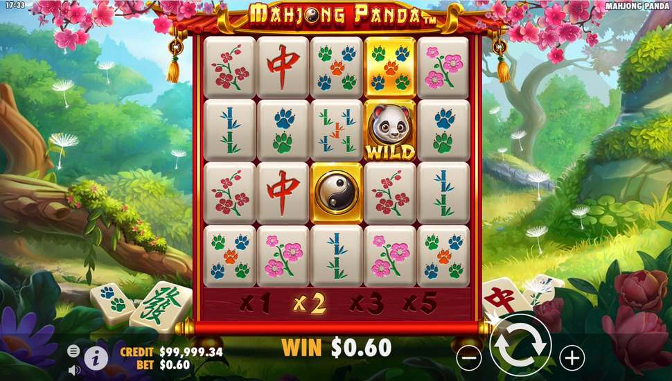 Mahjong Panda Slot - Gold Symbols