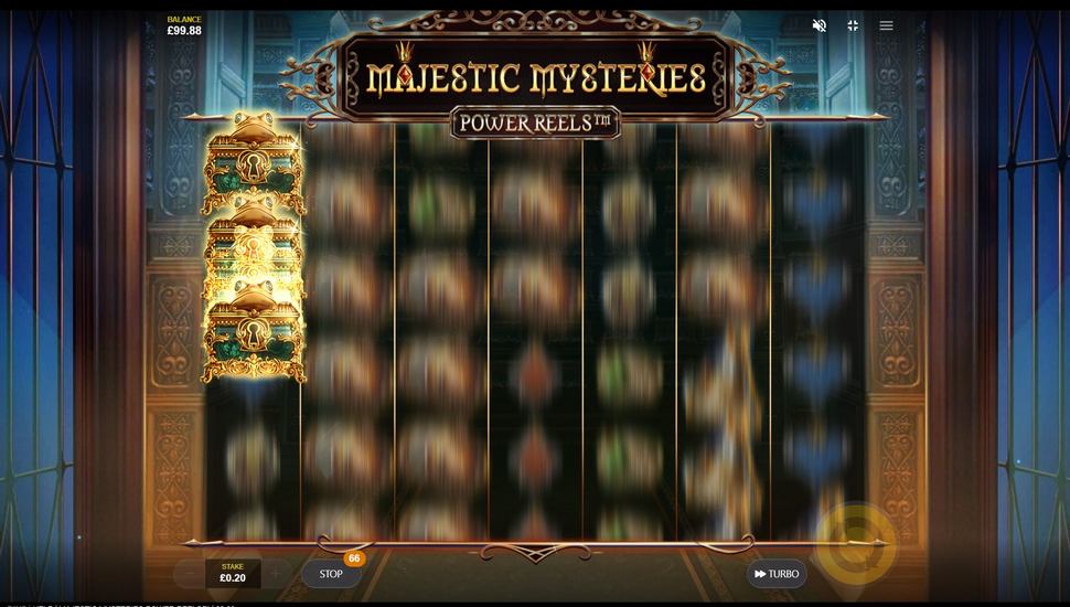 Majestic Mysteries Power Reels Slot - Mystery Chests