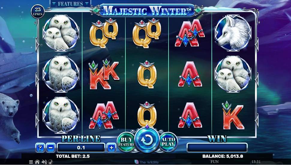 Majestic Winter Slot - Review, Free & Demo Play preview