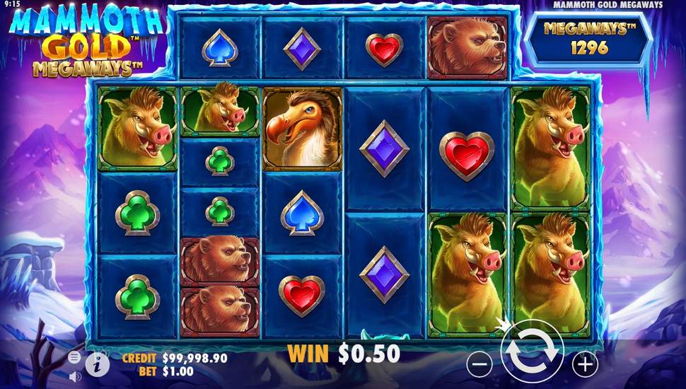Mammoth Gold Megaways Slot - Review, Free & Demo Play preview