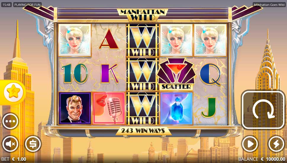 Manhattan Goes Wild Slot - Review, Free & Demo Play