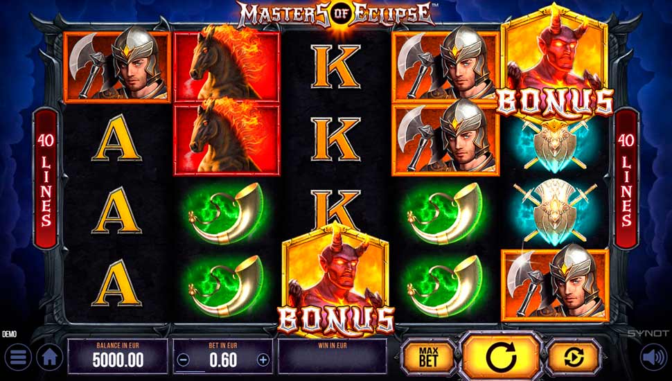 Masters Of Eclipse Slot
