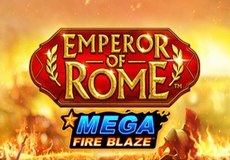 Mega Fire Blaze: Emperor of Rome Slot - Review, Free & Demo Play logo