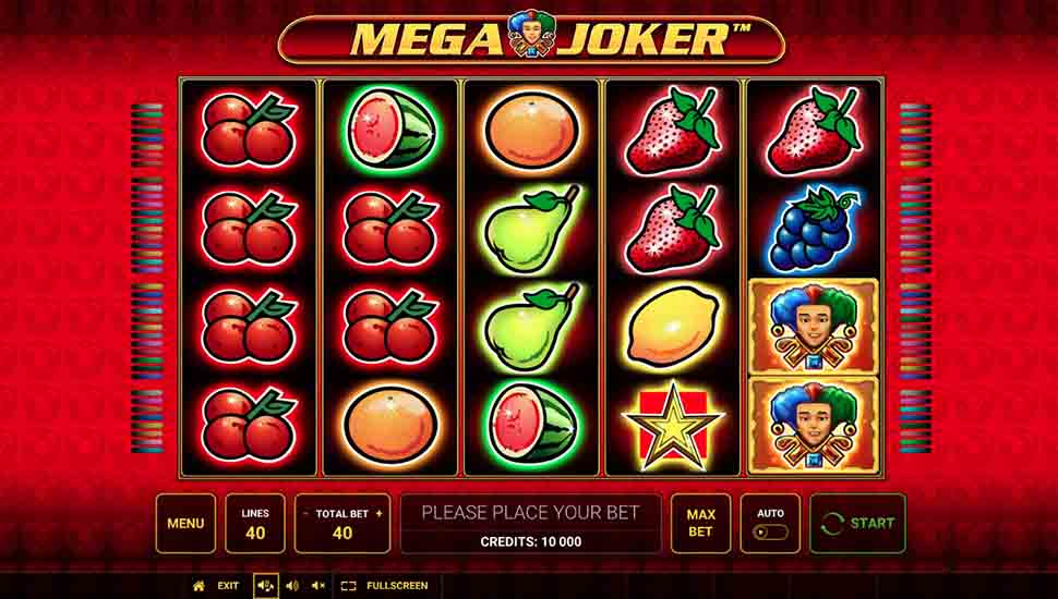 Mega Joker slot by Greentube - Review, Free & Demo Play preview