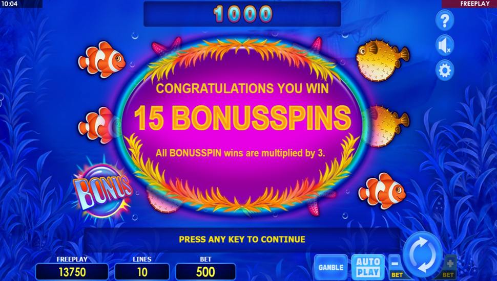 Mega Shark Slot - Free Spins