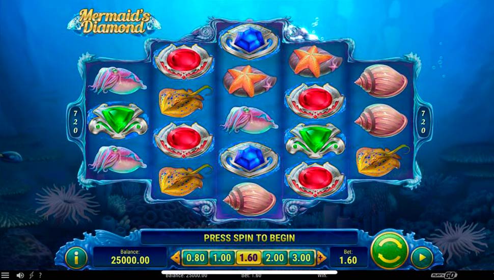 Mermaid's Diamond slot mobile