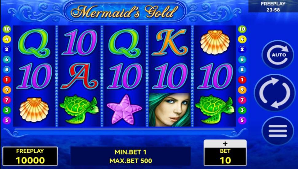Mermaid's gold slot mobile