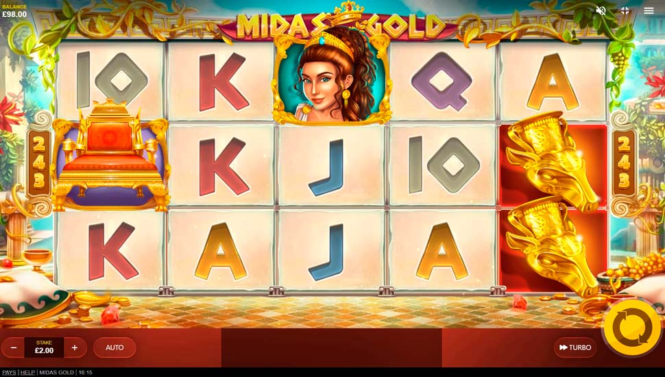 Midas Gold Slot - Review, Free & Demo Play preview