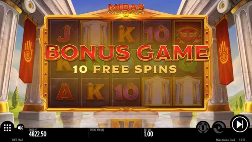 Midas Golden Touch Reborn, play it online at PokerStars Casino