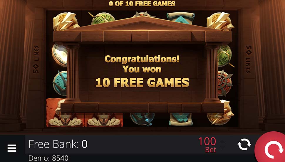 Might of Light slot free spins
