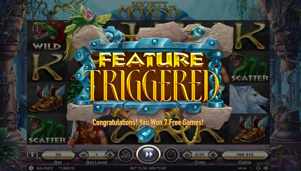 Mighty Medusa Slot - Free Spins