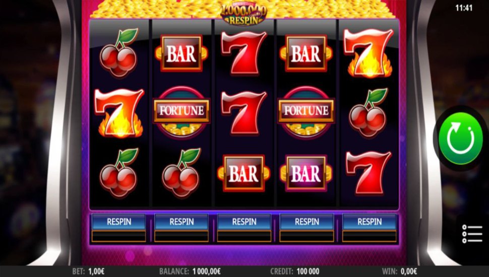 Million Coins Respin slot mobile