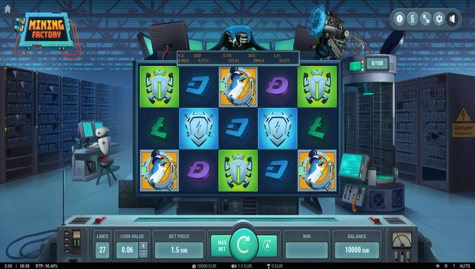 Mining Factory Slot - Review, Free & Demo Play preview