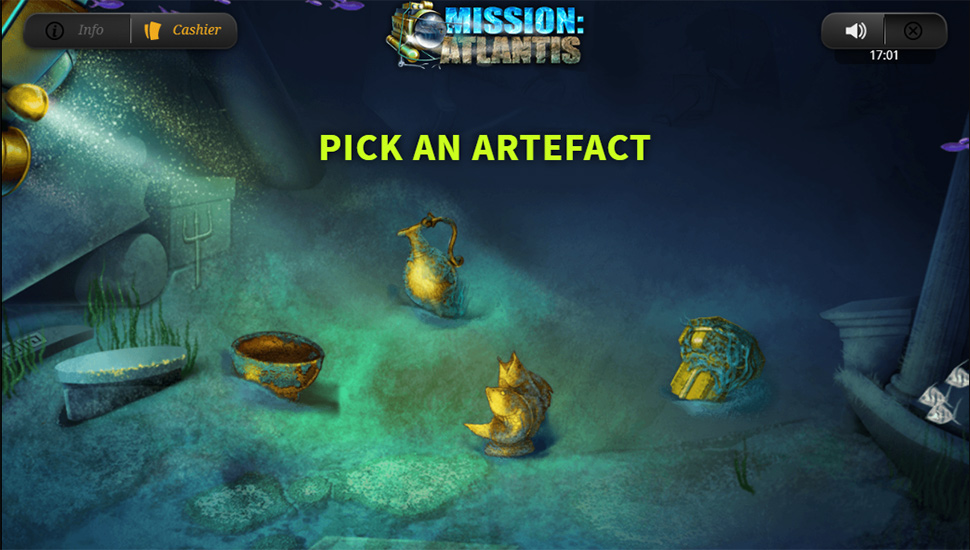 Mission: Atlantis Slot - Great Discovery Bonus