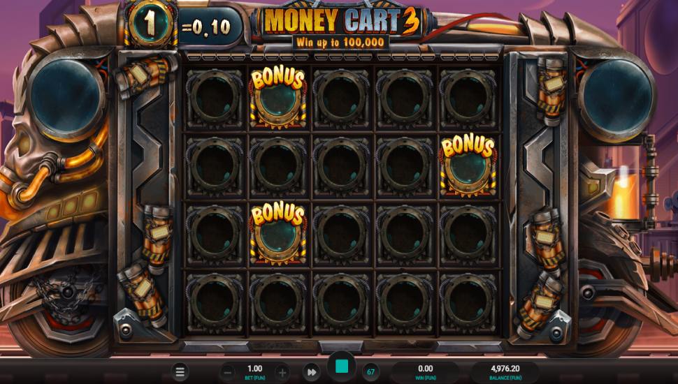 Money Cart 3 slot - feature