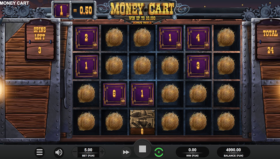 Money Cart Bonus Reels slot machine