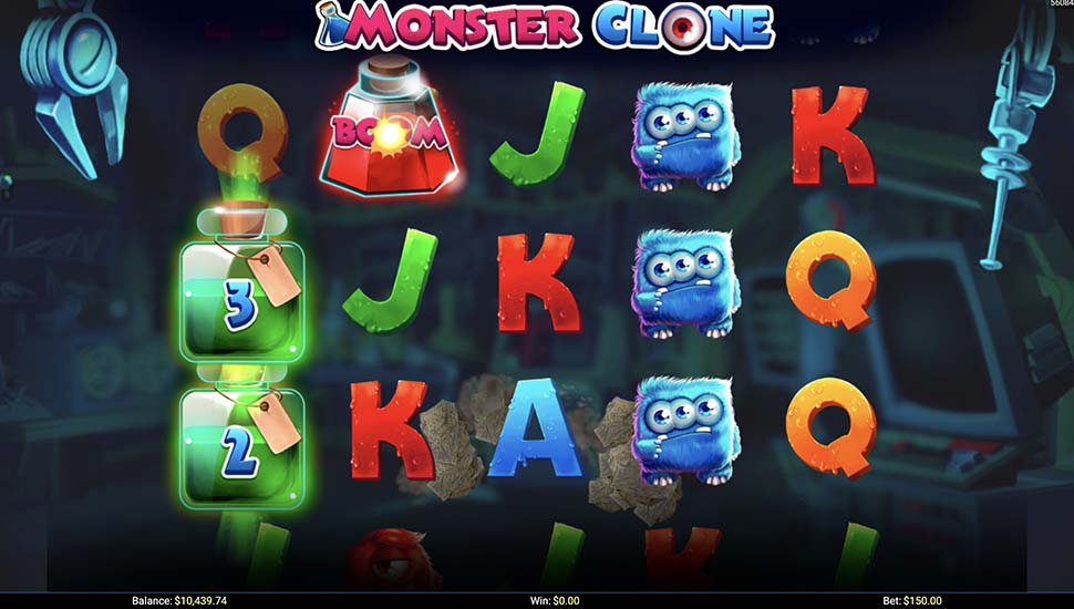 Monster Clone slot Exploding Symbols