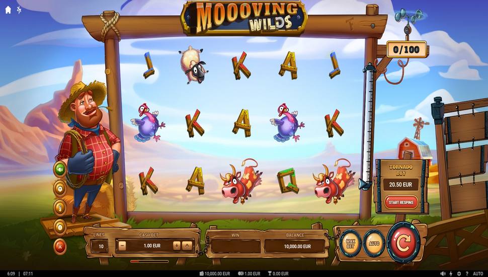 Moooving Wilds Slot - Review, Free & Demo Play preview