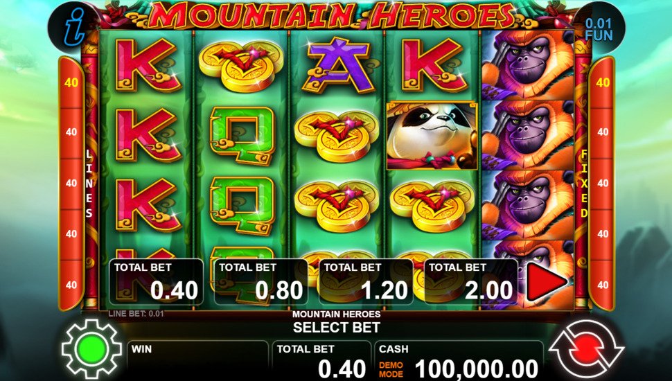 Mountain Heroes Slot preview