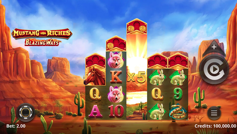 Mustang Riches slot preview