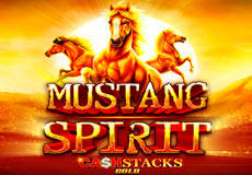 Mustang Spirit CashStacks Gold Slot - Review, Free & Demo Play logo