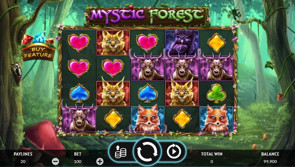 Mystic Forest slot gameplay