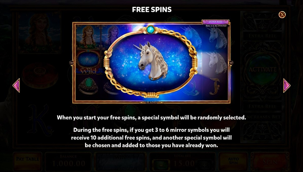 Mystic Lady slot - free spins