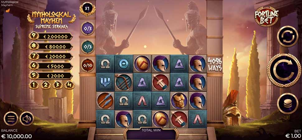 Mythological Mayhem slot mobile