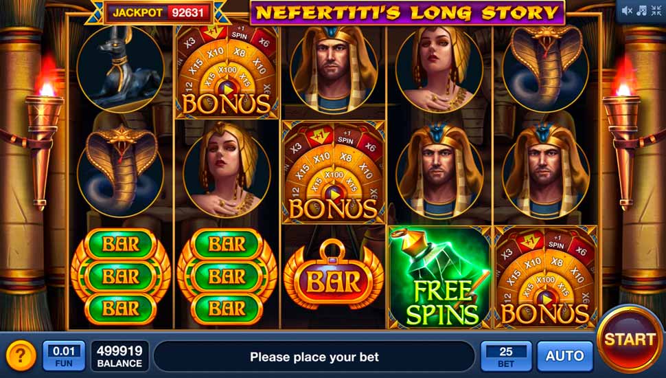 Nefertiti's Long Story Slot - Review, Free & Demo Play