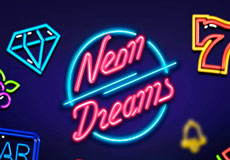 Neon Dreams Slot Logo