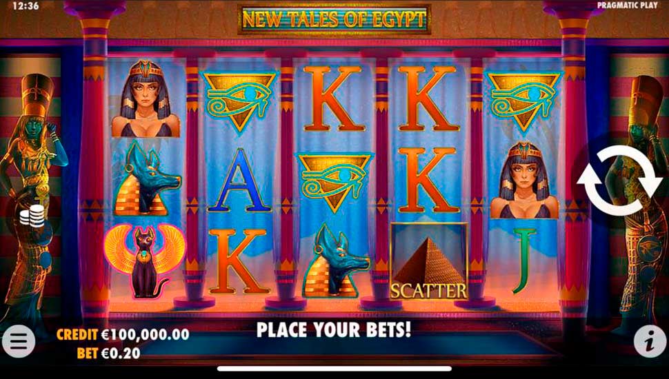 New tales of egypt slot mobile