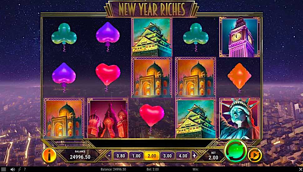 New Year Riches slot mobile