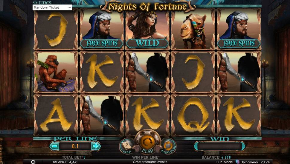 Nights Of Fortune Slot - Review, Free & Demo Play