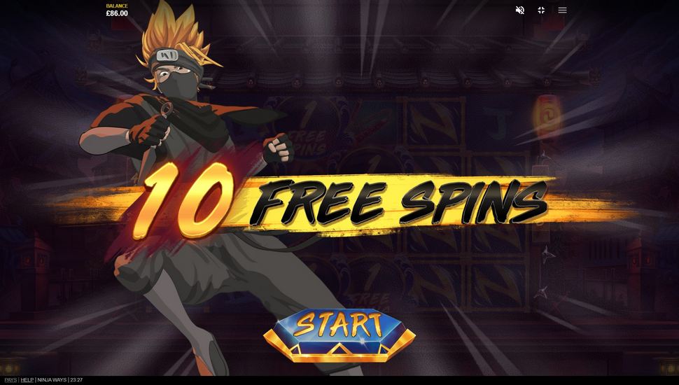 Ninja Ways Slot - Free Spins