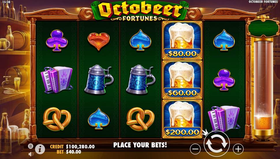Octobeer Fortunes Slot - Review, Free & Demo Play preview