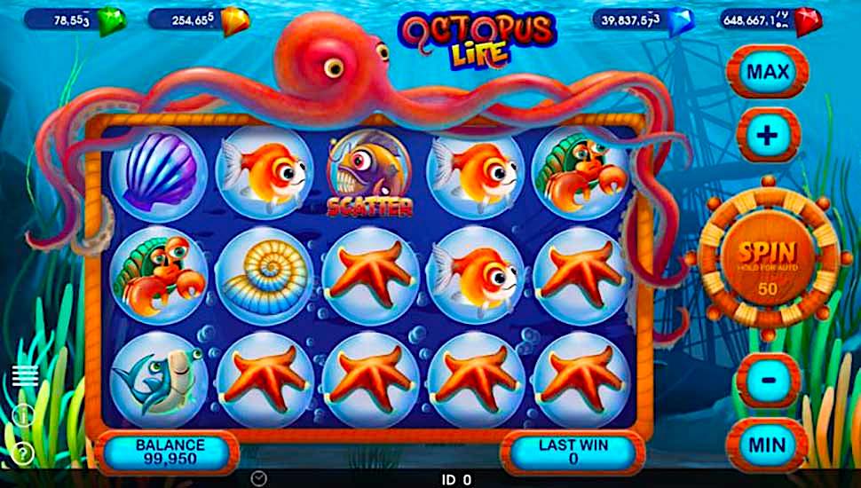 Octopus Life slot mobile