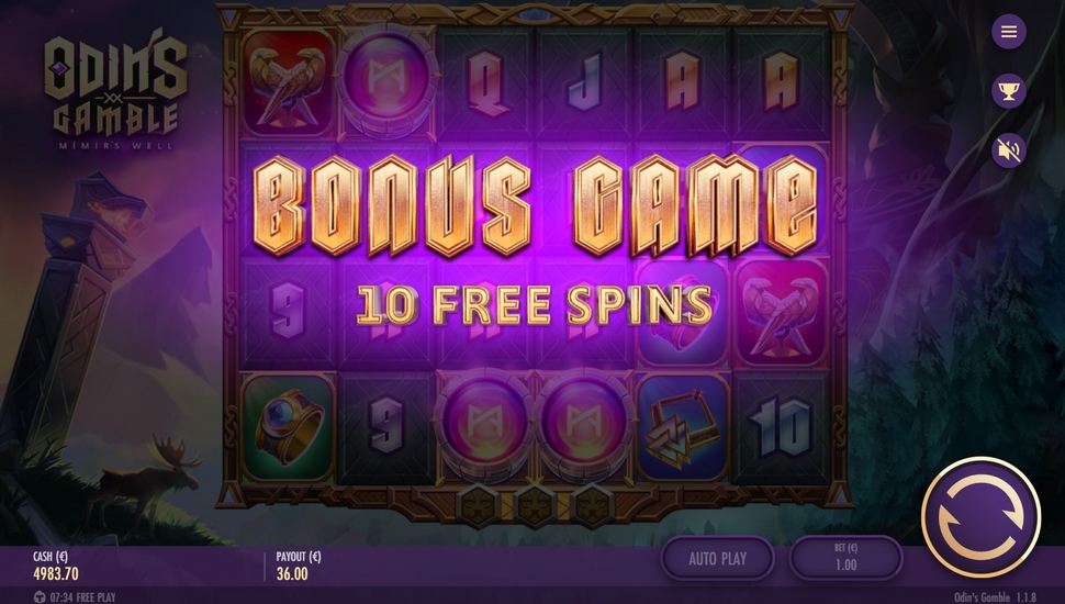 Odin's Gamble Mimir's Well Slot - Free Spins