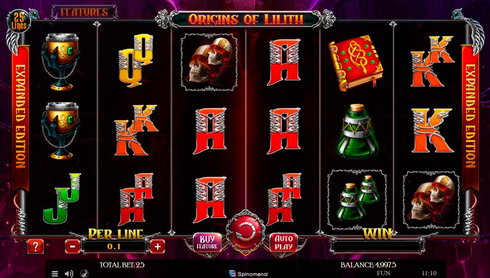 Origins of Lilith Expanded Edition Slot - Review, Free & Demo Play preview