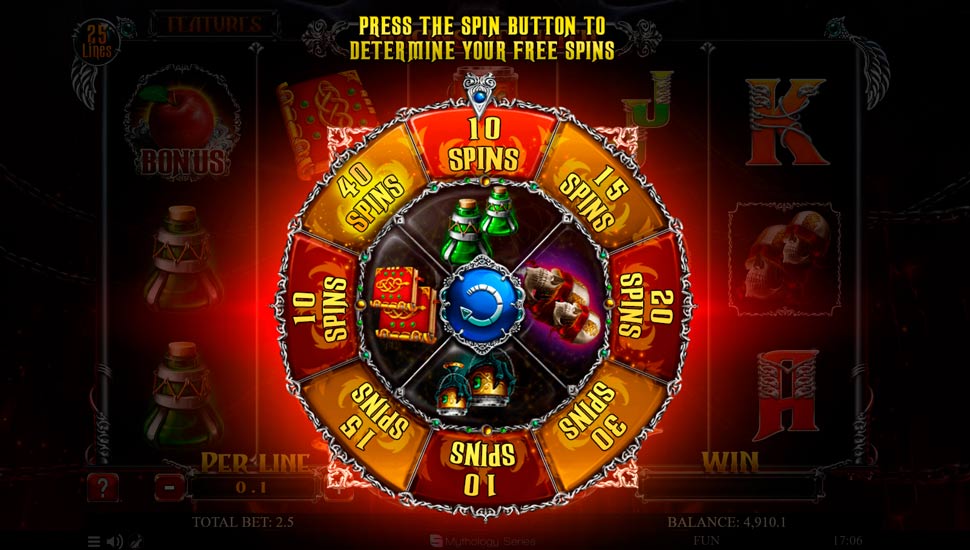 Origins Of Lilith slot Free Spins
