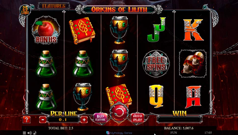 Origins Of Lilith Slot - Review, Free & Demo Play preview