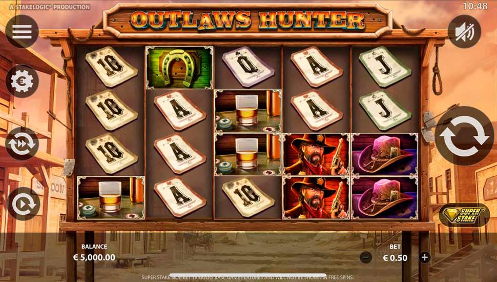 Outlaws Hunter slot mobile