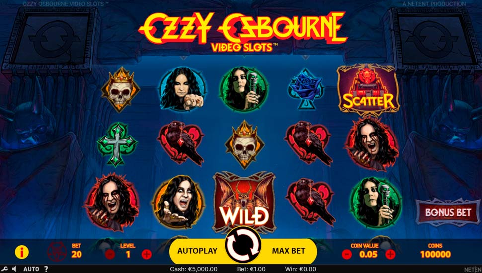 Ozzy Osbourne Slot - Review, Free & Demo Play