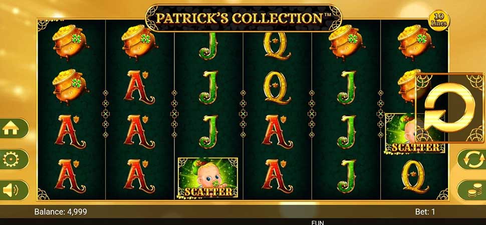 Patrick-s Collection 10 Lines slot mobile