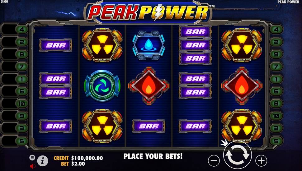 Peak Power Slot - Review, Free & Demo Play preview